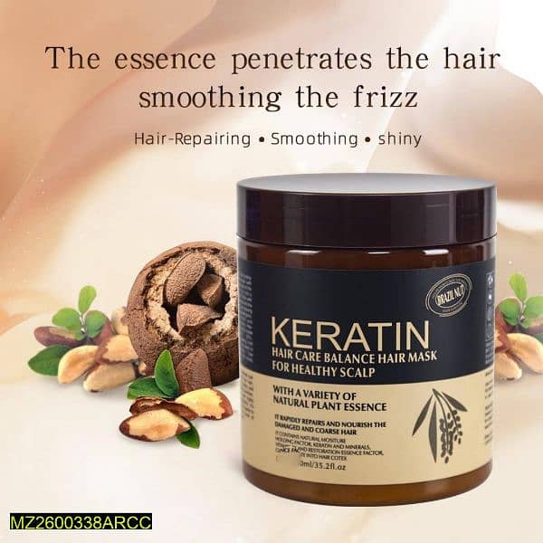 Brazilian Nut Karatin Hair Mask , 1