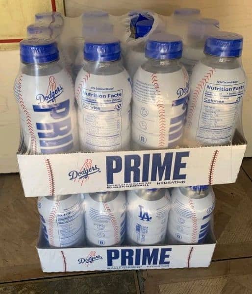 Dodgers Prime Hydration Drink Avaliable 2