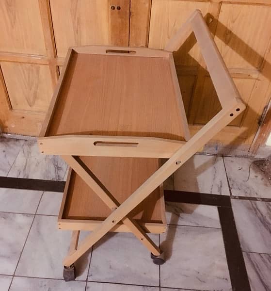 Wooden foldable tea Table 0