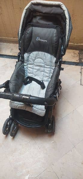 Original Mama Love baby pram stroller in used condition 0