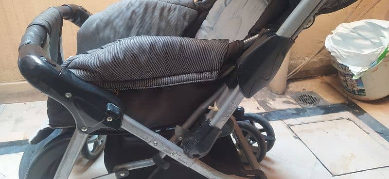 Original Mama Love baby pram stroller in used condition 7