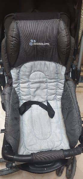 Original Mama Love baby pram stroller in used condition 16