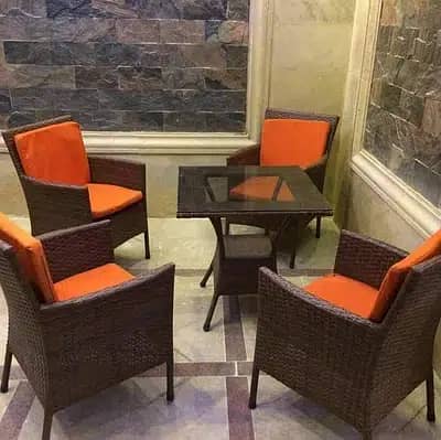 patio Dining rattan chairs, cafe restaurant hotel outdoor furniture 5