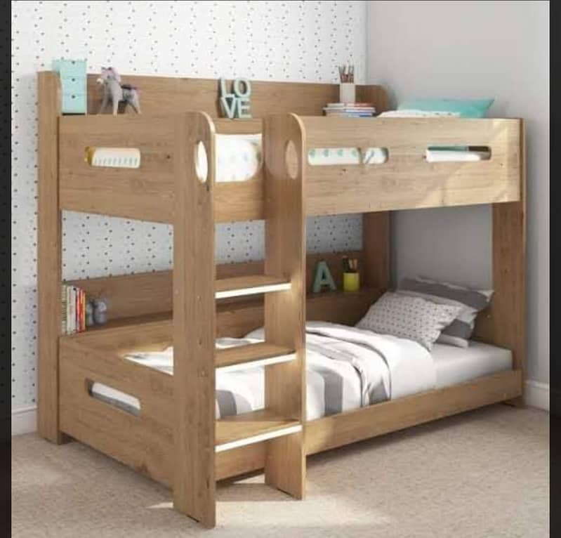 Newly styles bunker bed / bunk bed / kids bed / Baby Cot / kids almari 4