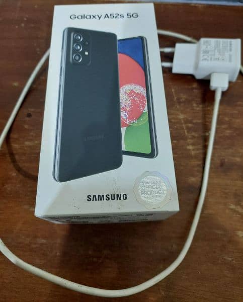 Samsung A52s 5G Dual Full box Official PTA Approved 0