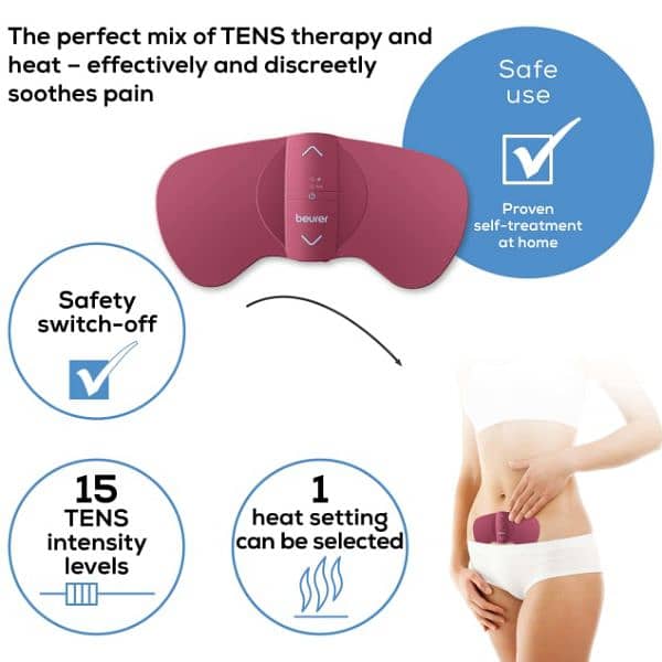 beurer em50 for women belly cramps massager belly pain 4