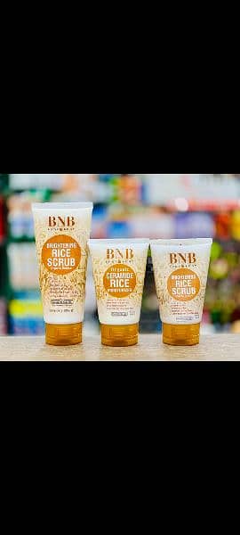 *BNB Rice Facial Kit /Face Wash Glow/ Organic Brightening Glow 3 in 1* 8