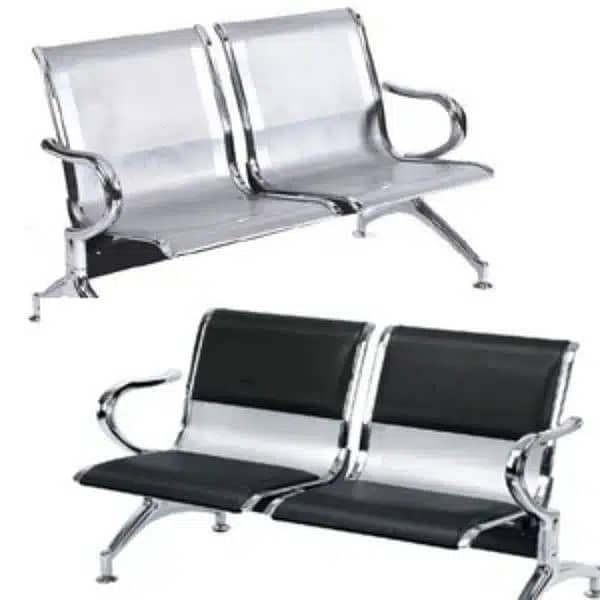 steel waiting area Chair / Visitor Chair / Manufacturer 4