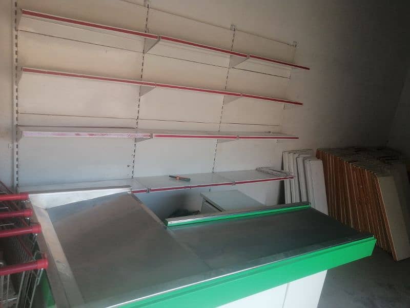 use and new racks for availableuse cash counter use trolly 03166471184 7