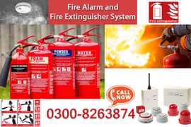 Fire Extinguisher & Fire Alarm Safety System