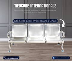 Waiting Area Chairs Manufacturer / Three Seater Chair / Two Seater
