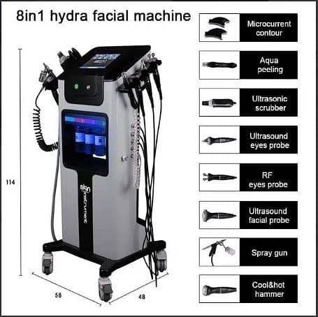 Hydra Facial Machines import from China and Korea 6