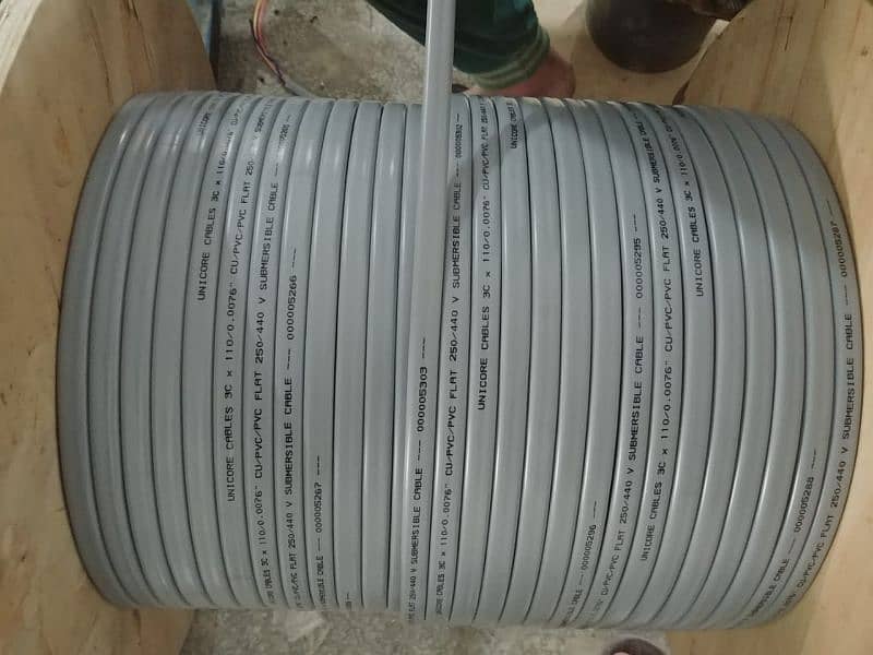 Submersible Flat Cables For Water Pumps - Wiring Cables - PVC 1