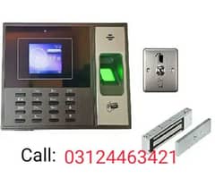 Zkteco Attendence machine and Access control remote mobile door lock