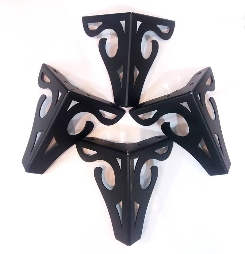 sofa legs, table legs, modern design, cnc cutting laser, wall brackets 8