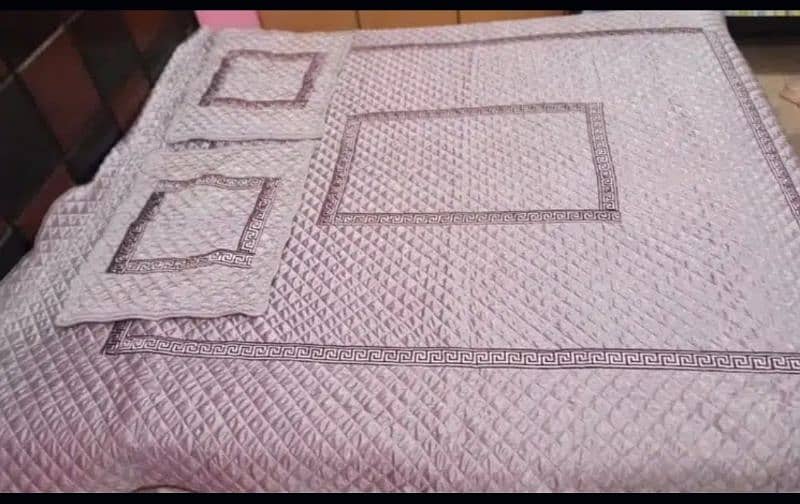 Bridal Quilted Fancy Bedsheet 2