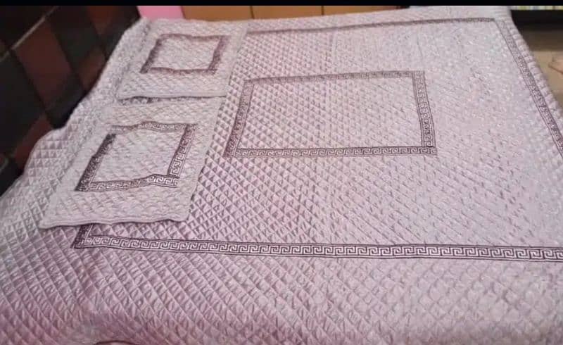 Bridal Quilted Fancy Bedsheet 3