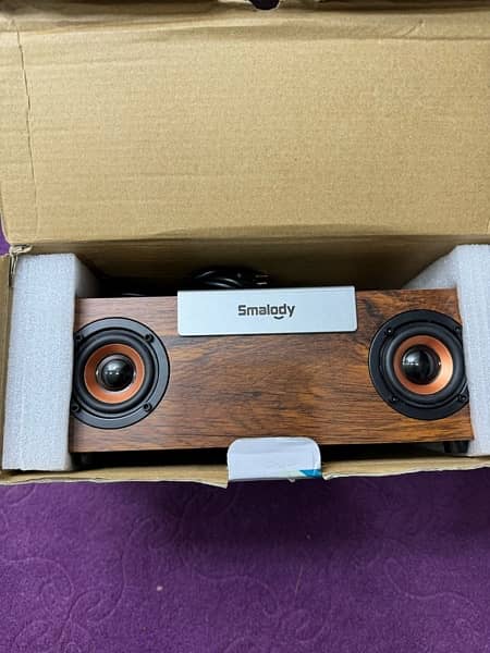 smalody Bluetooth Speaker/Wood Bluetooth Speaker 3
