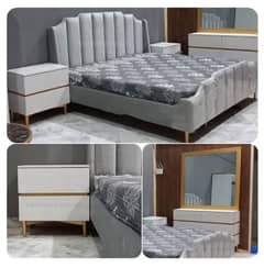 Double bed/Poshish bed/bed set/bed/furniture