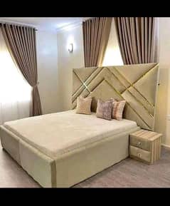 Double bed/Poshish bed/bed set/bed/furniture