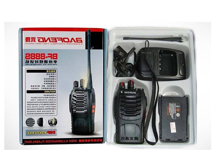 New Walkie talkie BF-888S Walkie talkie Woki toki BF888 2way radio Set 2