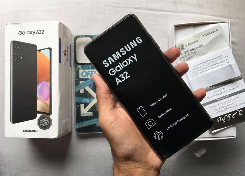 Samsung Galaxy A32  With Box (Exchange Possible) 0