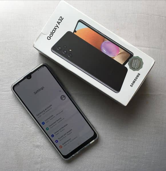 Samsung Galaxy A32  With Box (Exchange Possible) 12