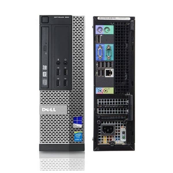 DELL OPTIPLEX 990 SET WITH 17" LCD 2