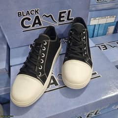 unisex canvas shoes sabratha , black