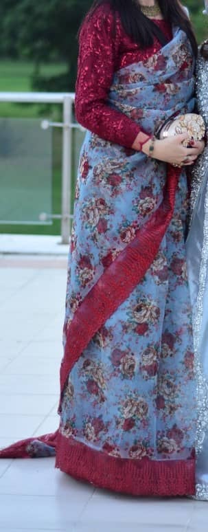 dresses formal wear. saree, lehnga blouse, frock 3