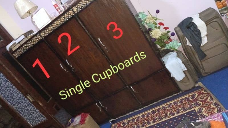 3 single cupboards for sale 1