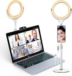 elitehood 8’’ Ring Light for Computer & Video Conference a198