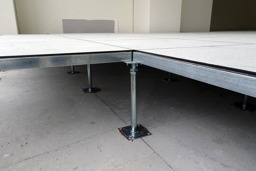 Raised flooring 1