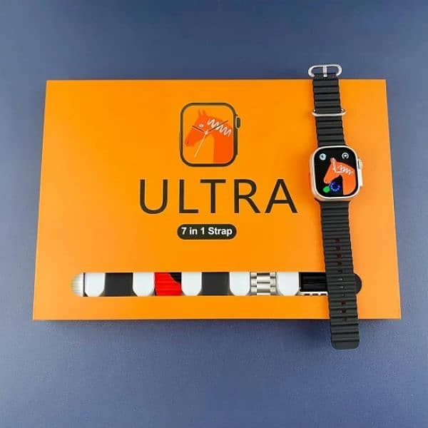 Ultra 7 In 1 Straps New Smart Watch 49mm 2.01inch Full Touch Screen 3