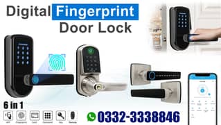 digitral Fingerprint password automatic door lock file safe locker
