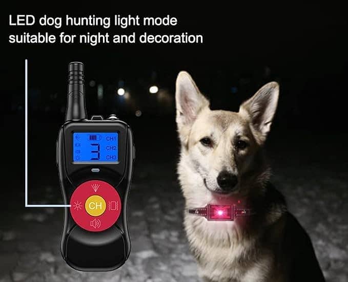 Citronella Spray Dog Collar with Remote, Safer 3 Modes c123 1
