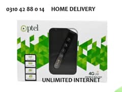 PTCL CHARJI 4G Lte Mobile Device with unlimited package