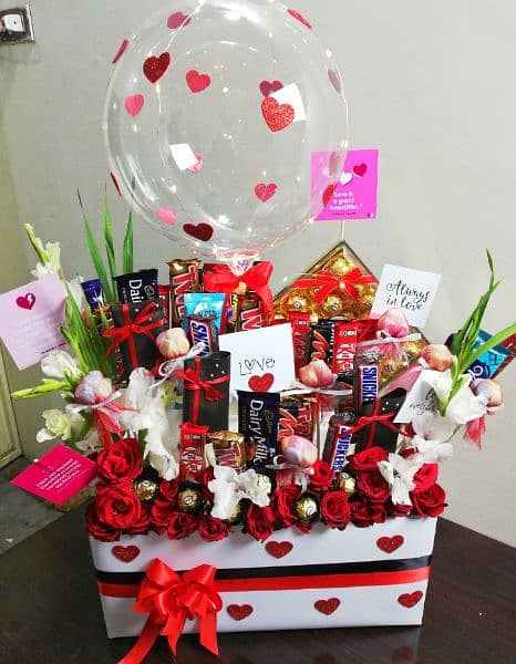 customized gift baskets for valantinday/birthday/anniversary 10