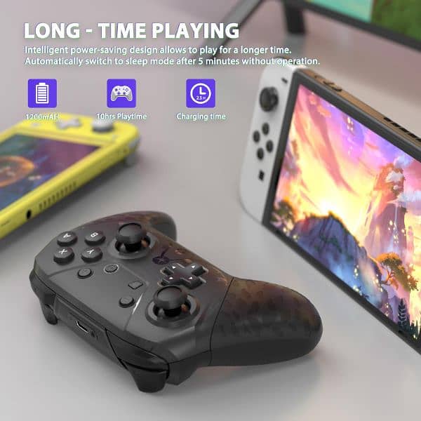 YCCTEAM Wireless Pro Controller Gamepad Compatible switch Support NFC 3