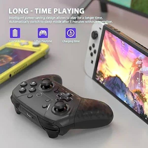 YCCTEAM Wireless Pro Controller Gamepad Compatible switch Support NFC 4