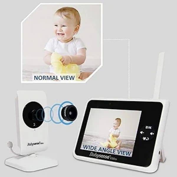 babysense vedio baby monitor sense 2 cameras intercom slightly used 2