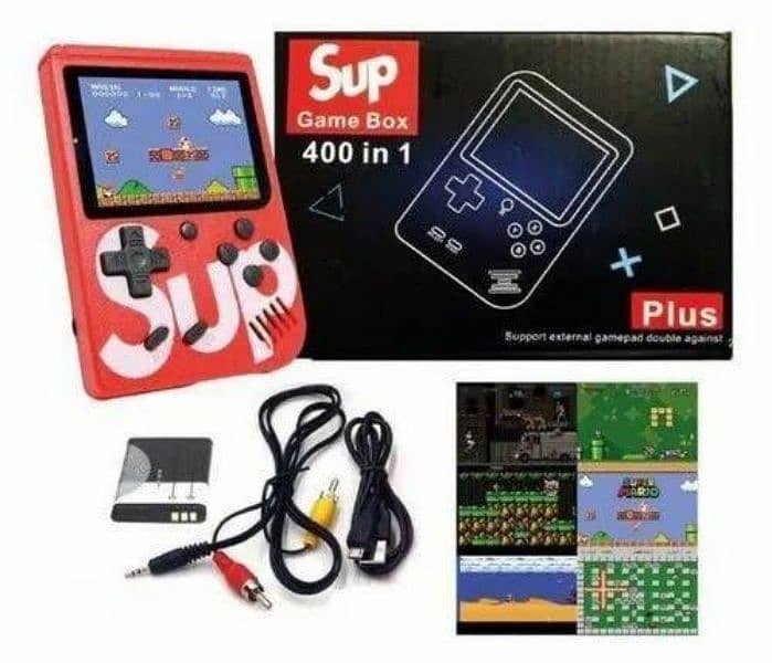 SUP 400 IN 1 GAMES RETRO GAME BOX CONSOLE HANDHELD GAME PAD GAMEBOX 1