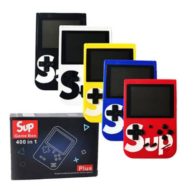 SUP 400 IN 1 GAMES RETRO GAME BOX CONSOLE HANDHELD GAME PAD GAMEBOX 2