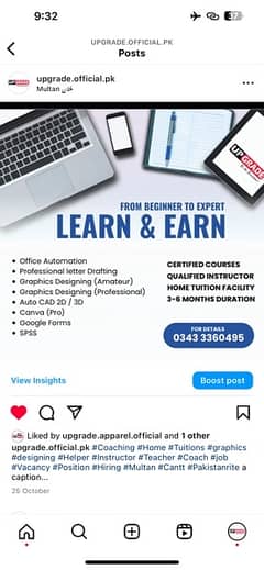 Learn & Earn