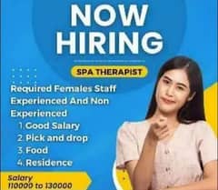 Female Staff Needed Experienced And Non Experienced
