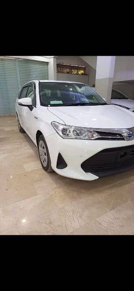 Toyota Corolla Axio Fielder 2020/2024 Import white color 0
