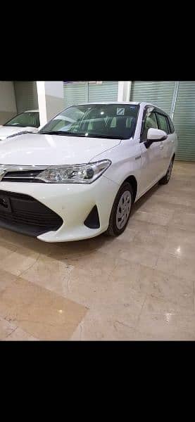 Toyota Corolla Axio Fielder 2020/2024 Import white color 2