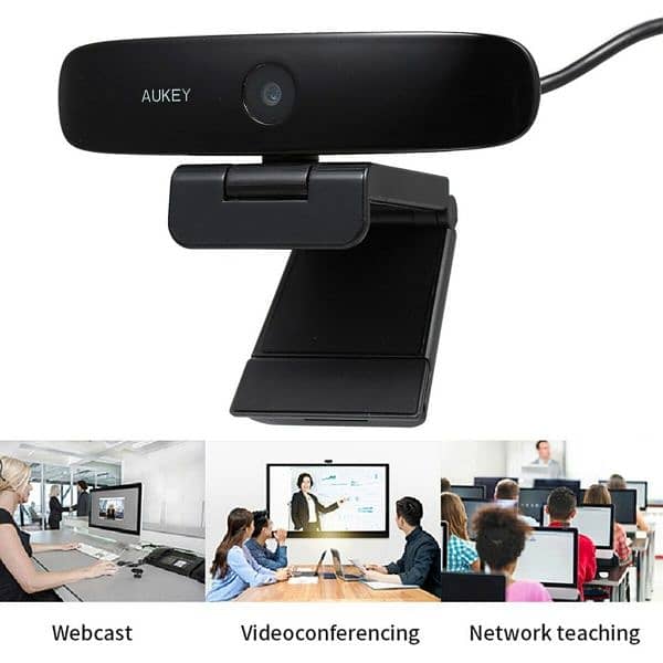 Aukey 1080p Webcam Original New Box Pack Model: PC-LM5 2