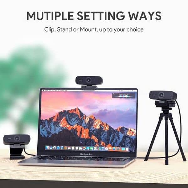 Aukey 1080p Webcam Original New Box Pack Model: PC-W1 5