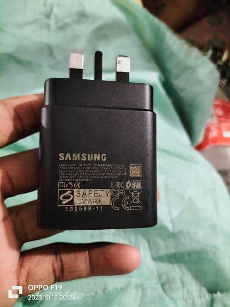 Samsung Galaxy 45 wat super fast original box wala charger for Sall 5